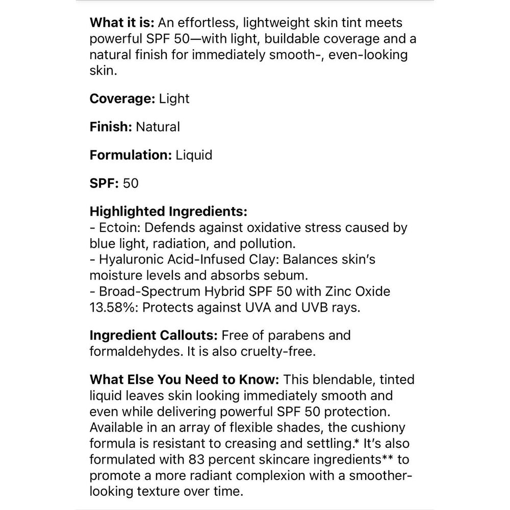 SUPERGOOP! Protec(tint) Daily SPF Tint SPF 50 Sunscreen Skin Tint 22W - Picture 2 of 6
